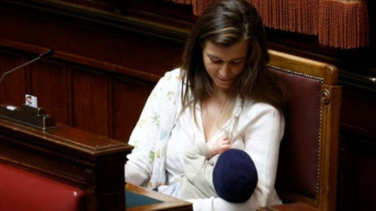 italian-mp-gilda-sportiello-spotted-breastfeeding-in-parliament-know-benefits-of-mothers-milk-for-baby