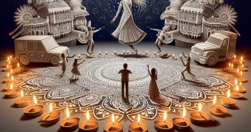 Counting The Light: Can You Spot All The Diyas Hidden In This Optical Illusion?
