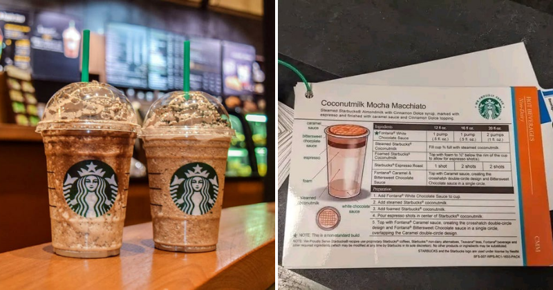 Fired Starbucks Employee Allegedly Posts Secret Recipes For All Drinks Online, Sends Internet Into A Frenzy