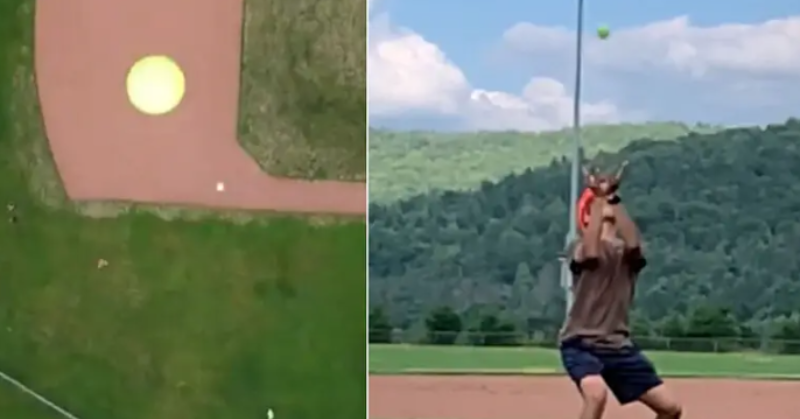 It's Guinness World Record Time: Teen Catches Tennis Ball Dropped From 469.5 Feet
