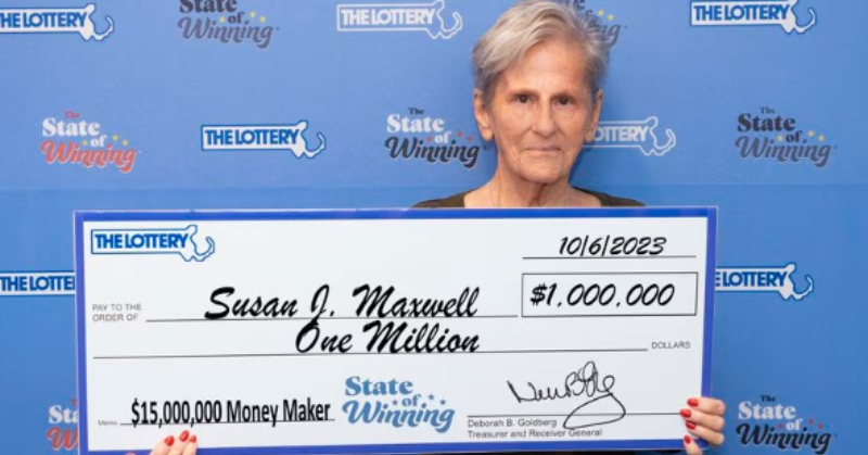 Lottery Prize Of $1 Million Kicks Off Retirement For Great-Grandma In Massachusetts