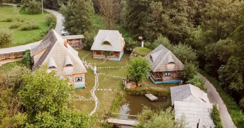 Now You Can Own An Entire Romanian Village With Houses, A Pavilion, And Zip Line For £650,000