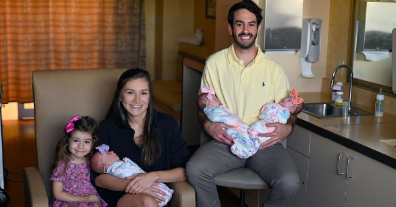 One In A Million! US Couple Gives Birth To 'Spontaneous Triplets' In Rare Occurrence