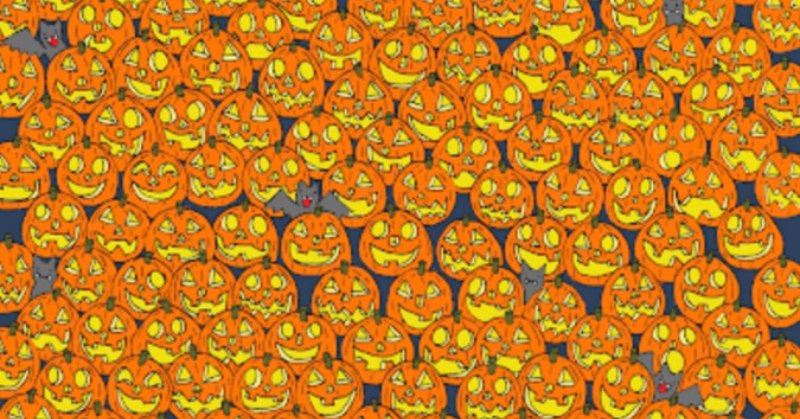 Optical Illusion: Spot The Pumpkin Without A Nose And Prove You Have 20/20 Vision