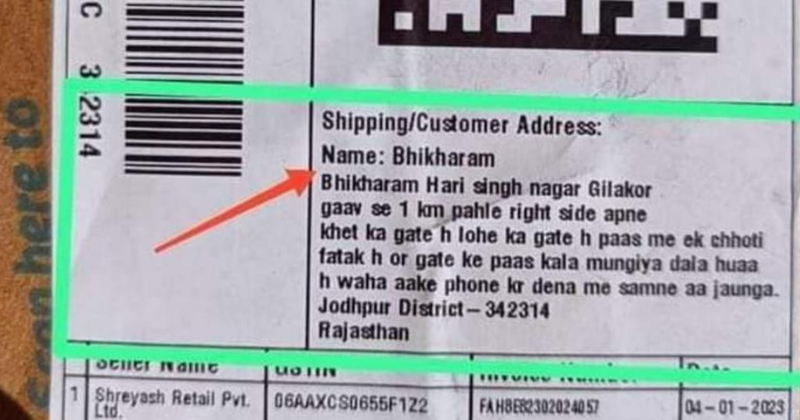 2023 Rewind: Remember This Viral Delivery Mishap With 'Turn Right Before The Village, 1 Km Away' Address?